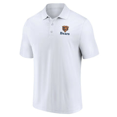 Chicago Bears Throwback Two-Pack Polo Set White/Navy