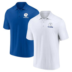 Indianapolis Colts Throwback Two-Pack Polo Set White/Royal