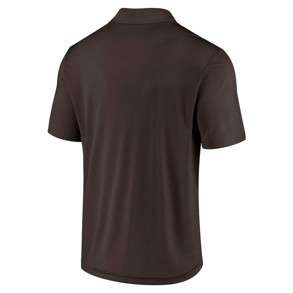 Cleveland Browns Throwback Two-Pack Polo Set White/Brown