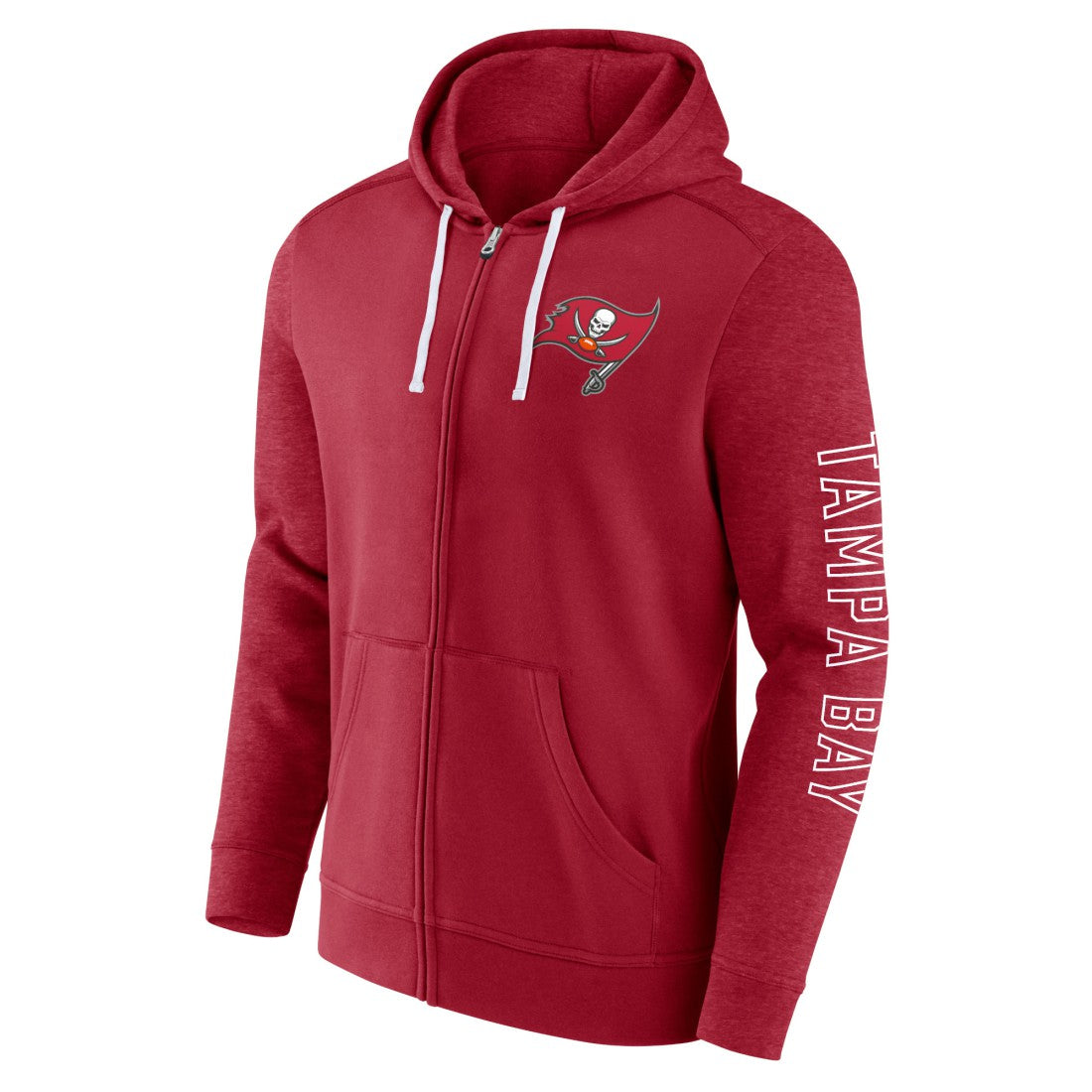Tampa Bay Buccaneers Offensive Lineup Hoodie Full-Zip Hoodie Red