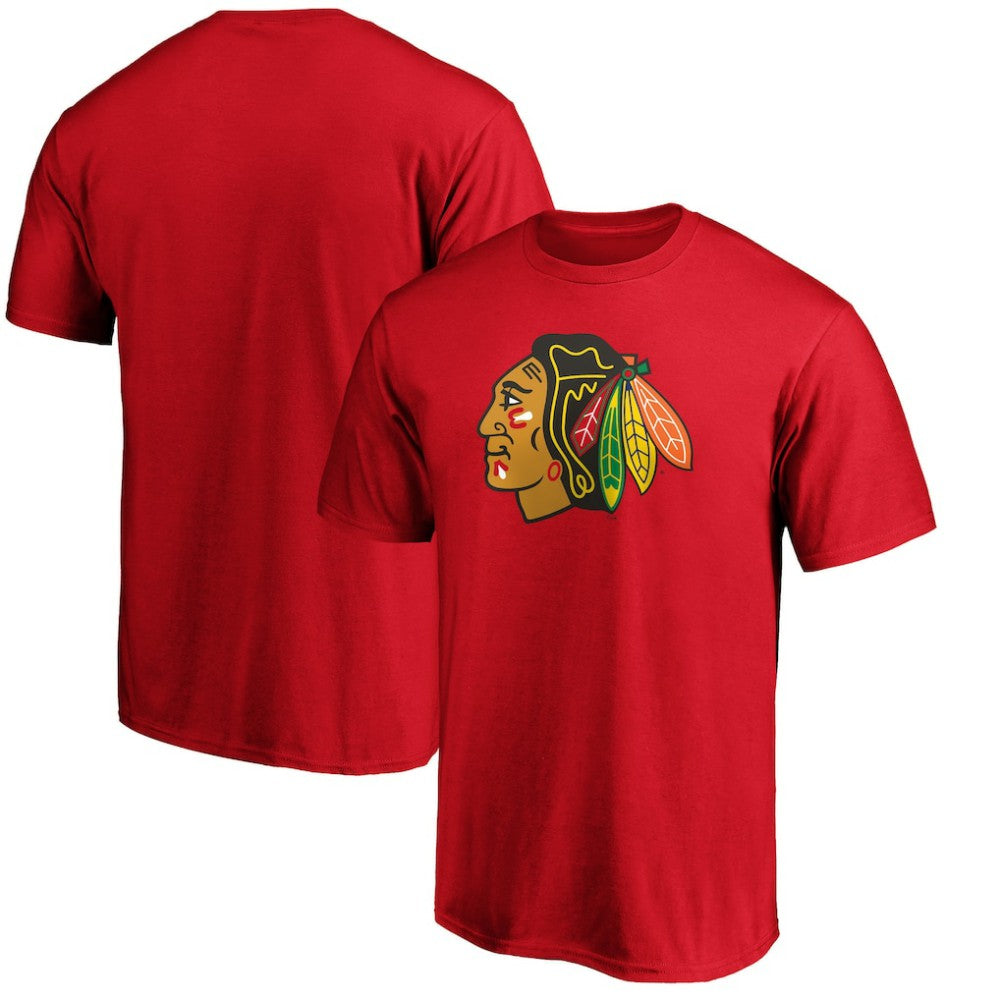 NHL Chicago Blackhawks Primary Logo Team T-Shirt - Red