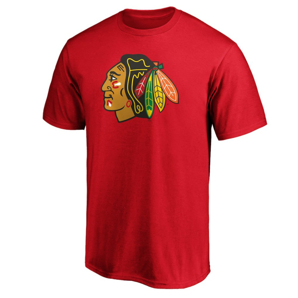 NHL Chicago Blackhawks Primary Logo Team T-Shirt - Red