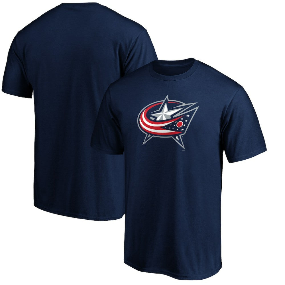 NHL Columbus Blue Jackets Primary Logo T-Shirt - Navy
