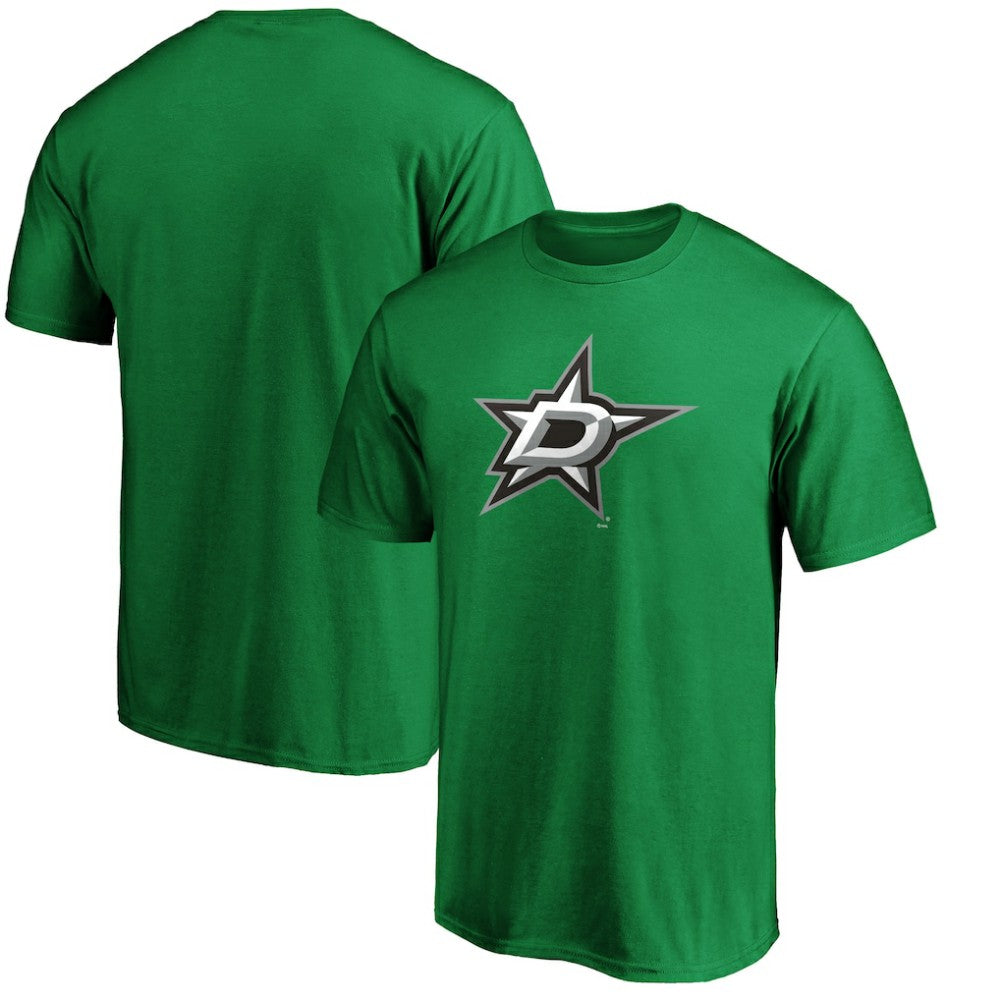 NHL Dallas Stars Primary Logo T-Shirt - Kelly Green