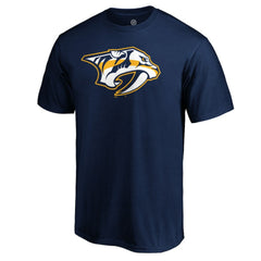 NHL Nashville Predators Primary Logo Team T-Shirt - Navy