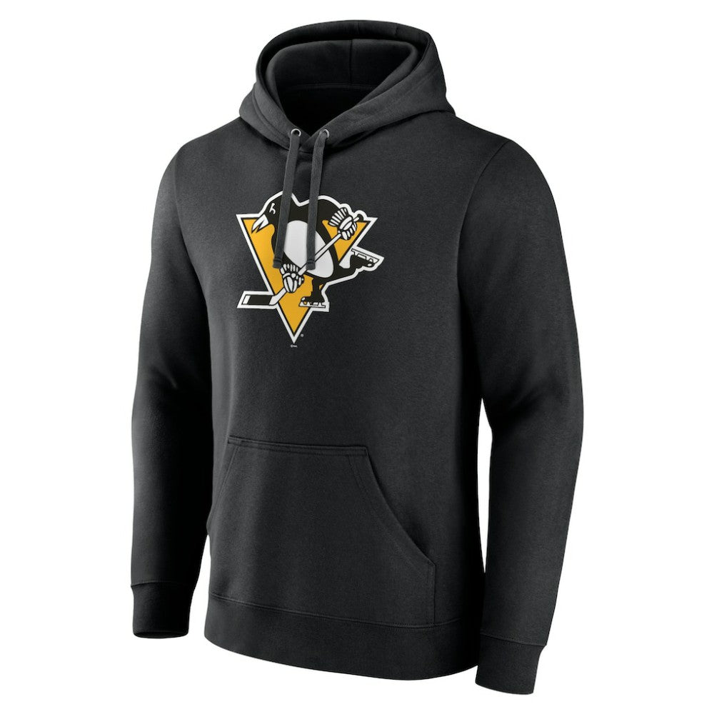 NHL Pittsburgh Penguins Primary Team Logo Pullover Hoodie - Black