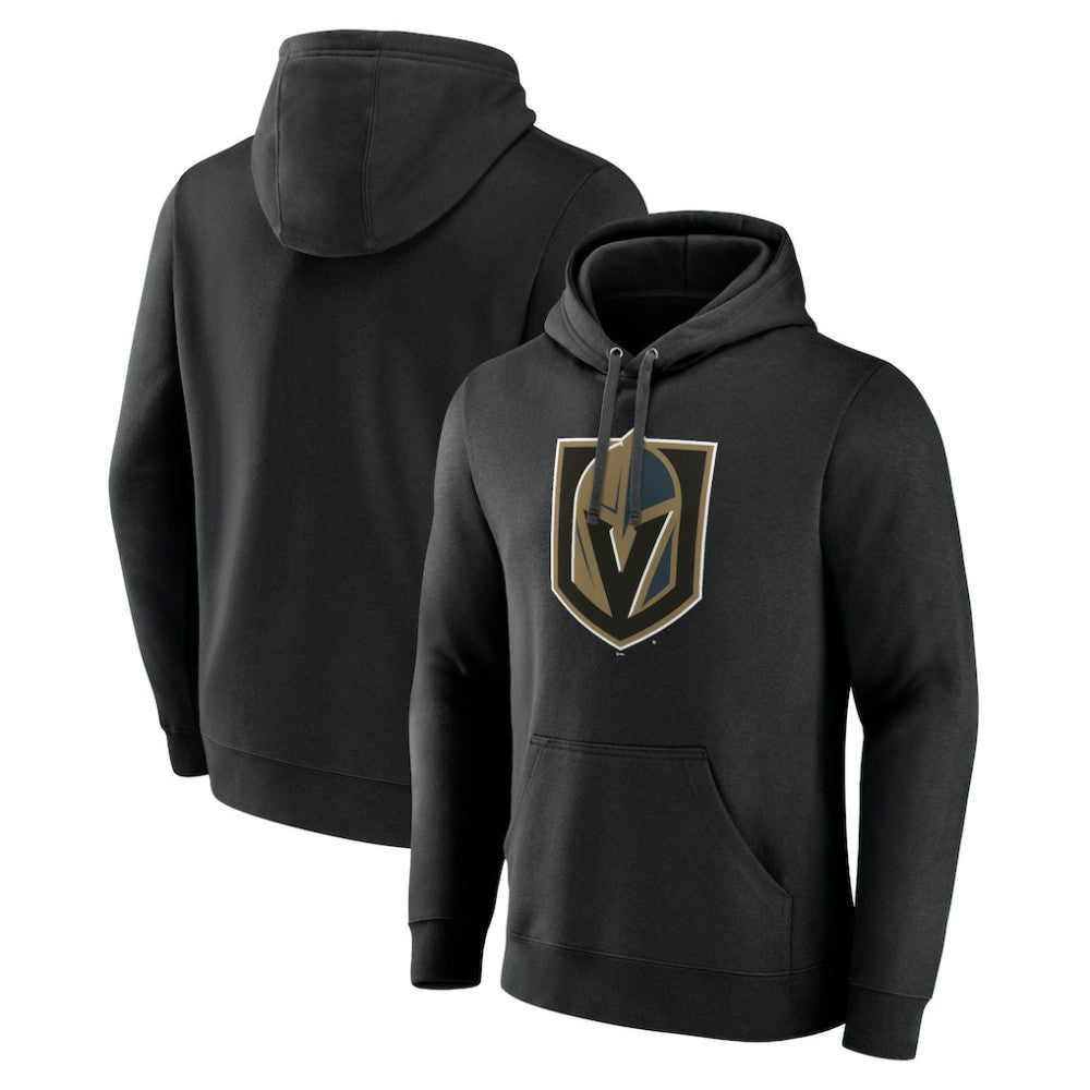 NHL Vegas Golden Knights Primary Team Logo Pullover Hoodie - Black
