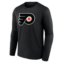 NHL Philadelphia Flyers Primary Logo Team Long Sleeve T-Shirt - Black