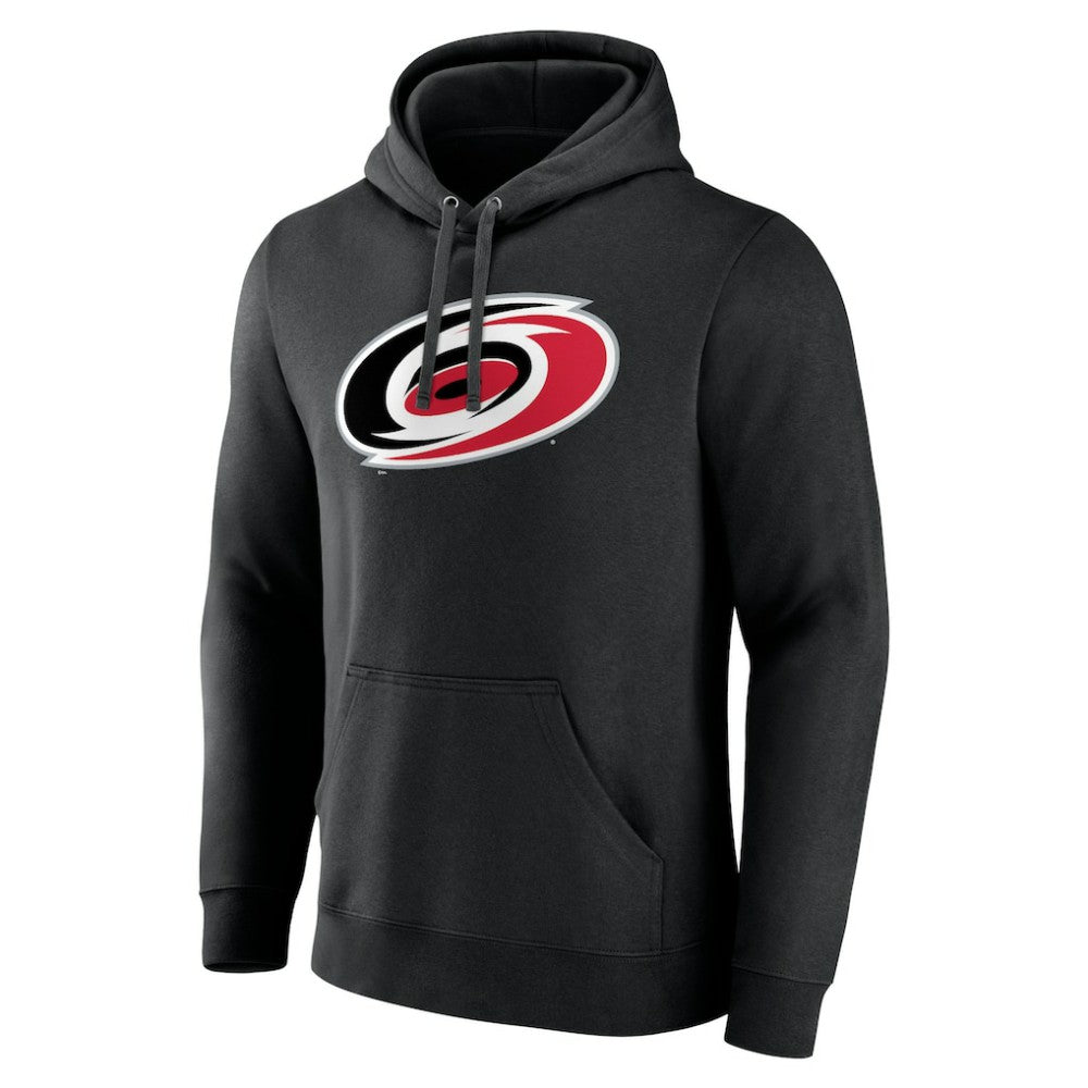 NHL Carolina Hurricanes Primary Team Logo Pullover Hoodie - Black