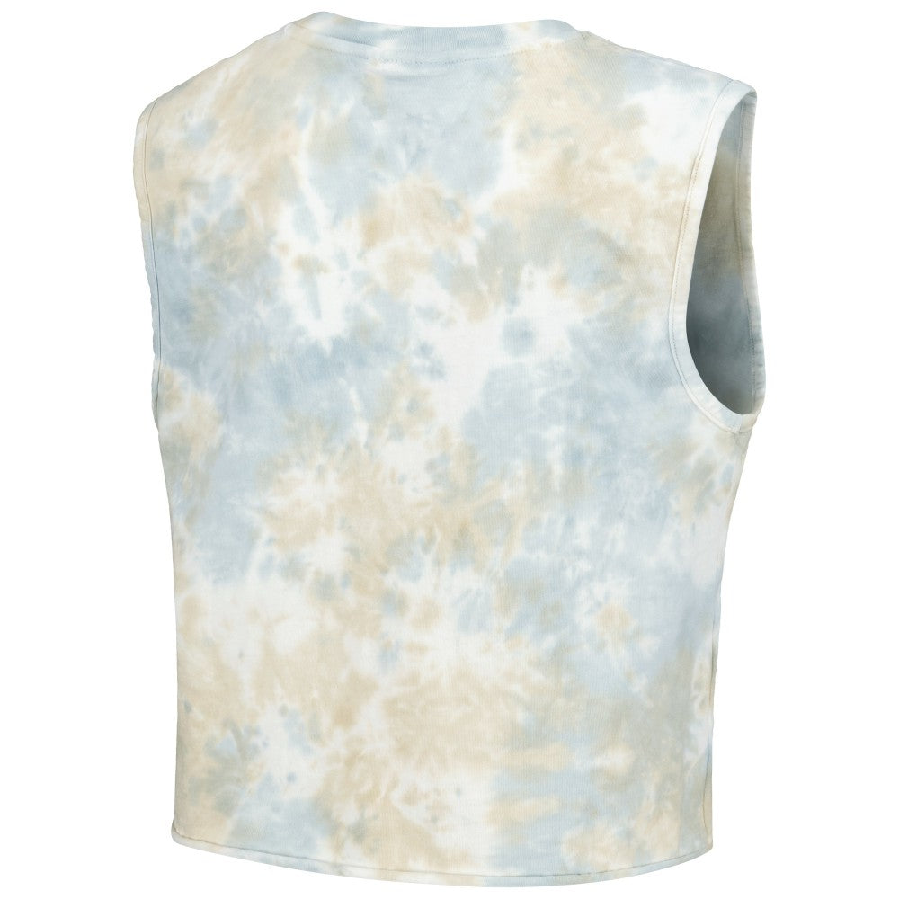 San Francisco Giants The Wild Collective Women's Washed Muscle Tank Top - White Tanks