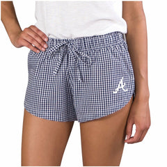 Atlanta Braves Concepts Sport Women's Tradition Woven Shorts - Navy Shorts