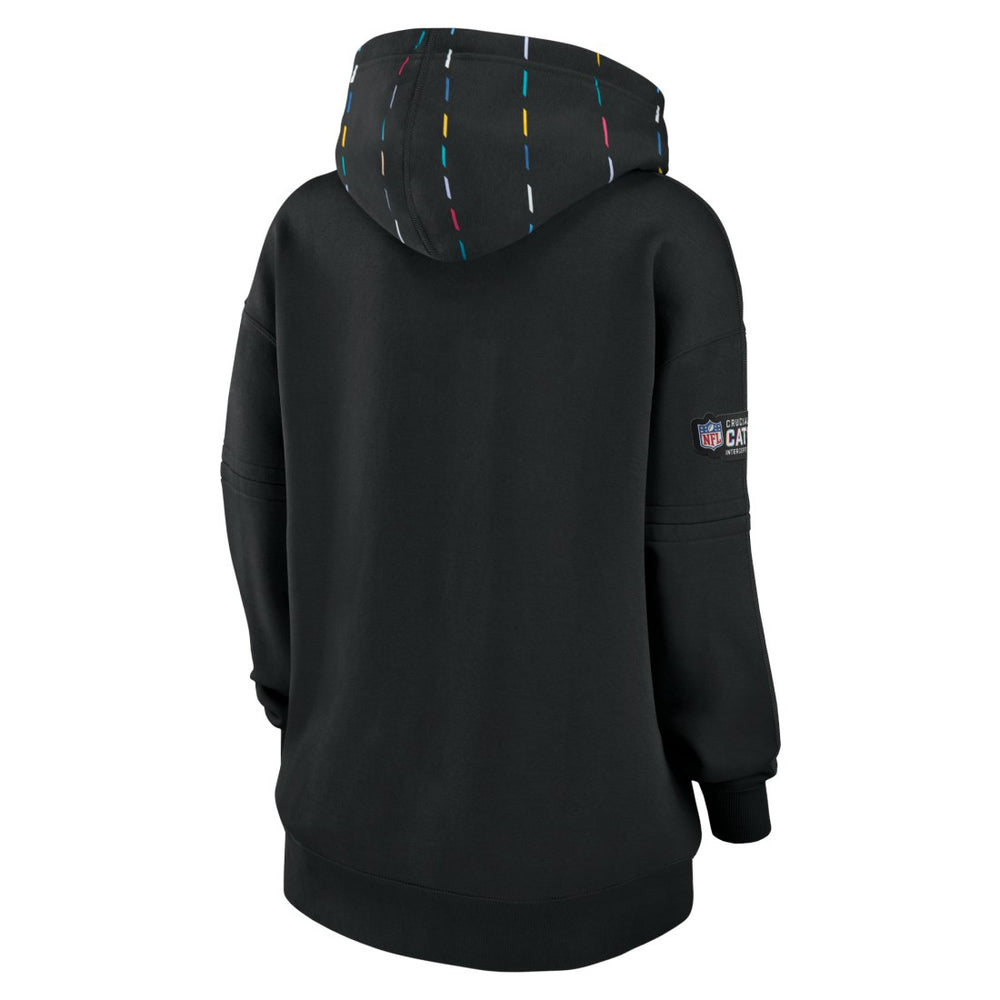 Tennessee Titans Women's 2023 NFL Crucial Catch Club Pullover Hoodie Black