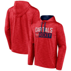 NHL Washington Capitals Fanatics Close Shave Pullover Hoodie - Heather Red