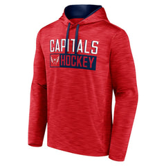 NHL Washington Capitals Fanatics Close Shave Pullover Hoodie - Heather Red