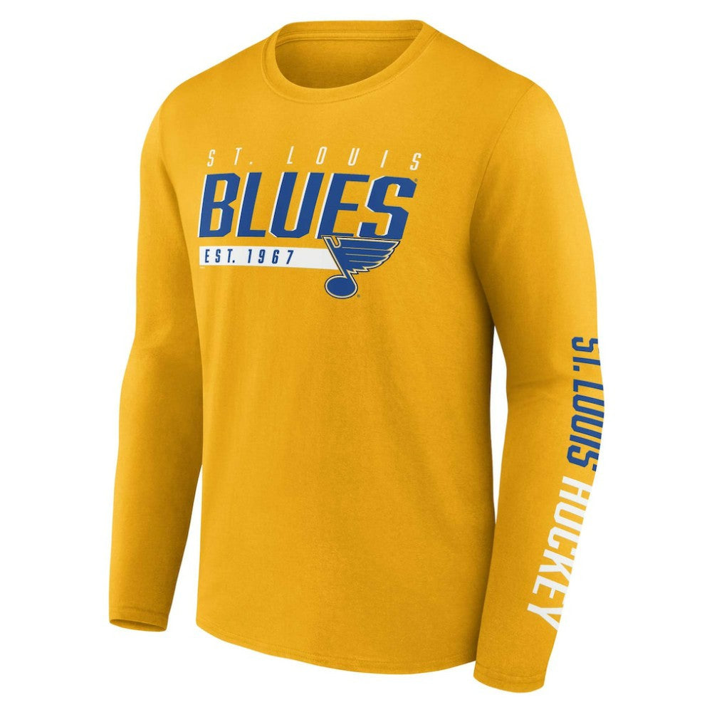 NHL St. Louis Blues Fanatics Bottle Rocket T-Shirt Combo Pack - Gold/Blue