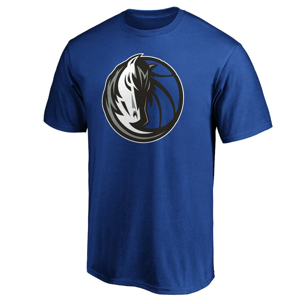 Dallas Mavericks Primary Logo T-Shirt Blue