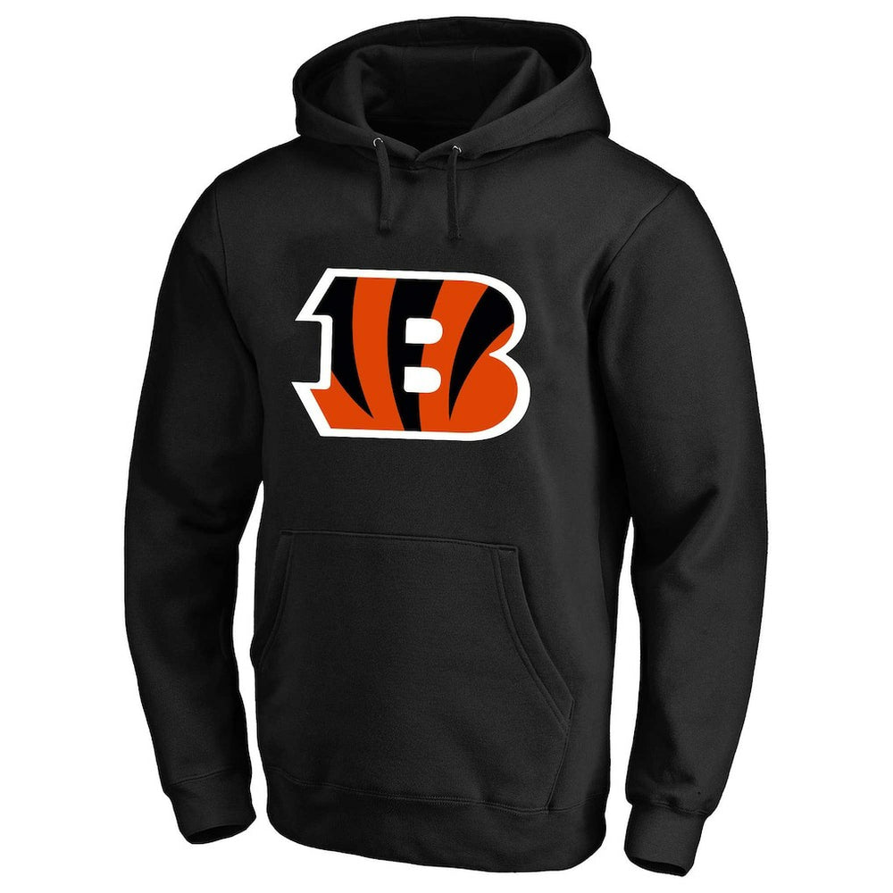 Joe Burrow Cincinnati Bengals Big & Tall Fleece Name & Number Pullover Hoodie Black