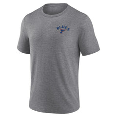 NHL St. Louis Blues Fanatics Winger Tri-Blend T-Shirt - Heather Gray