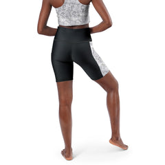 Baltimore Ravens Certo Women's High Waist Logo Two-Pocket Biker Shorts Black