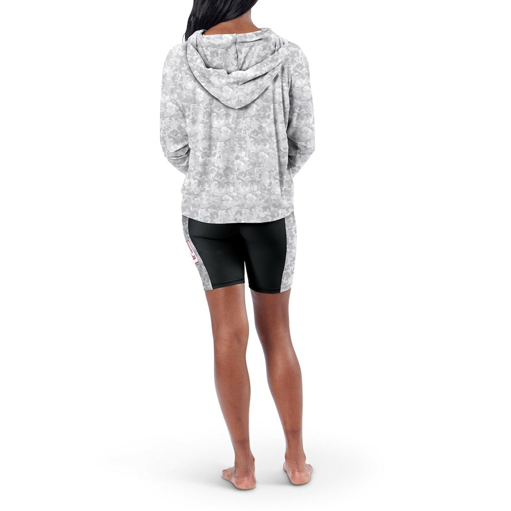 New York Giants Certo Women's Session Pullover Hoodie Gray