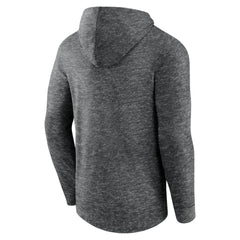 NHL St. Louis Blues Fanatics Stacked Long Sleeve Hoodie T-Shirt - Heather Charcoal