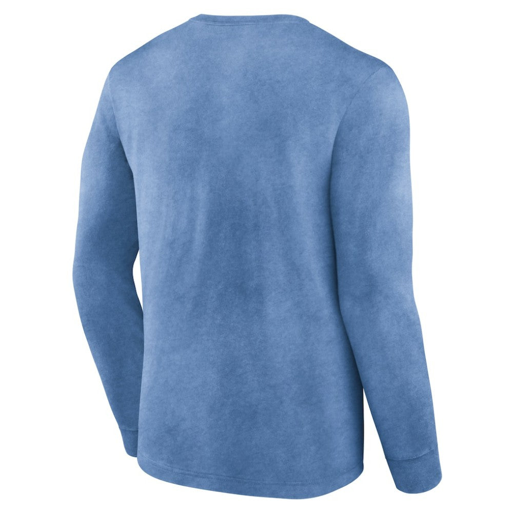 NHL St. Louis Blues Fanatics Keep The Zone Long Sleeve T-Shirt - Heather Blue