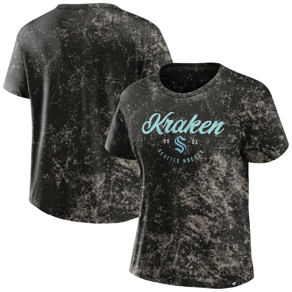 NHL Seattle Kraken Fanatics Women's Breakaway T-Shirt - Black