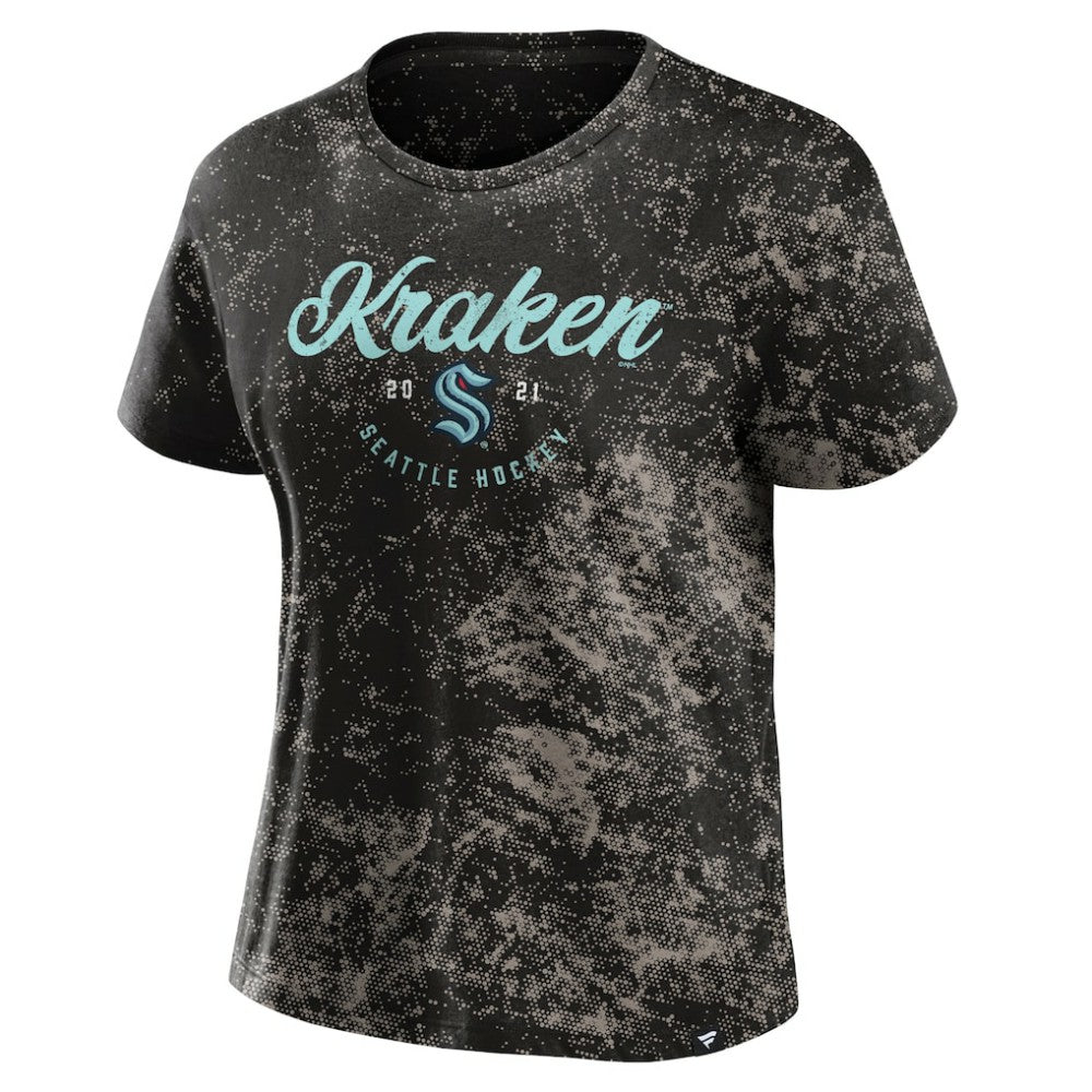 NHL Seattle Kraken Fanatics Women's Breakaway T-Shirt - Black