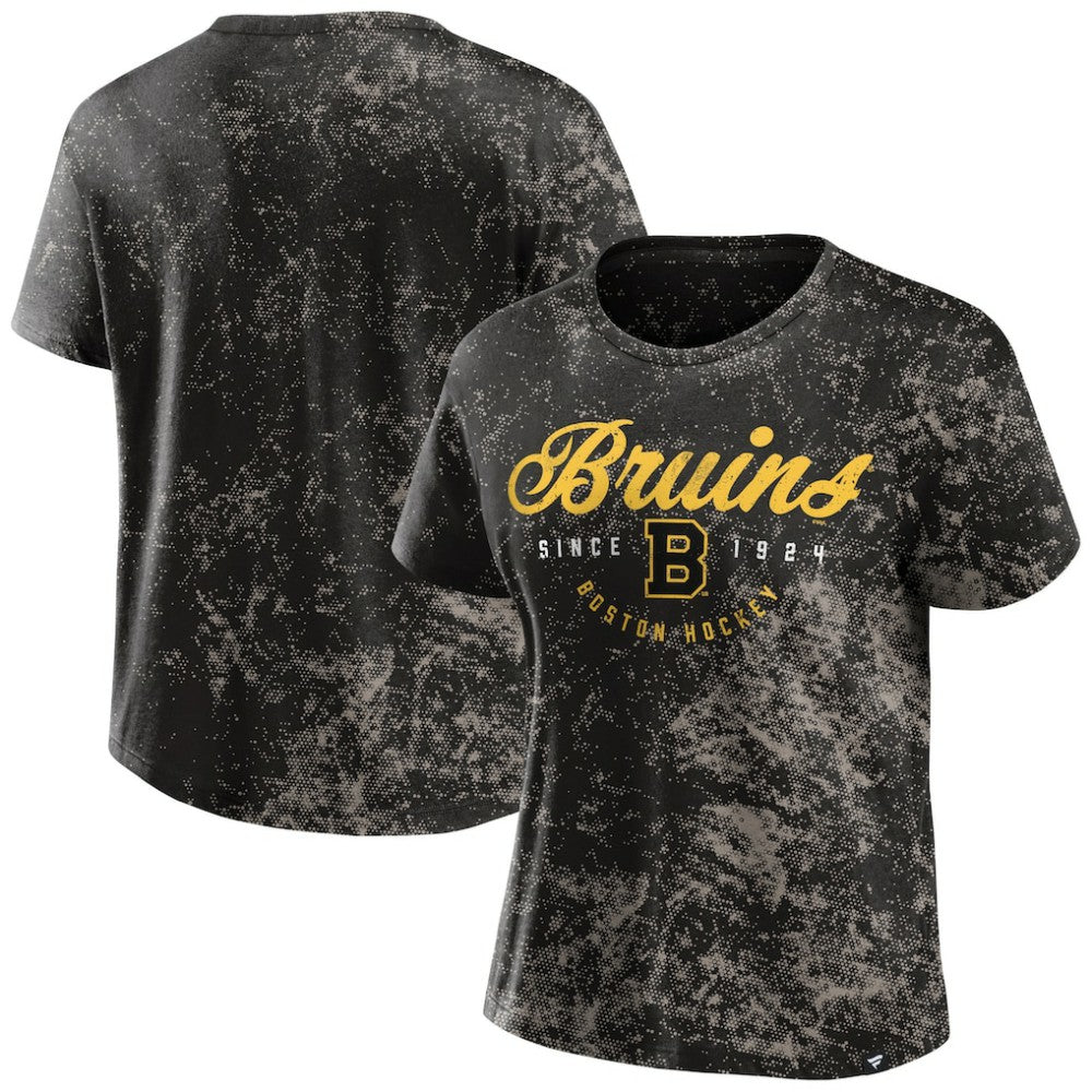NHL Boston Bruins Fanatics Women's Breakaway T-Shirt - Black