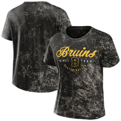 NHL Boston Bruins Fanatics Women's Breakaway T-Shirt - Black