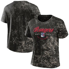 NHL New York Rangers Fanatics Women's Breakaway T-Shirt - Black
