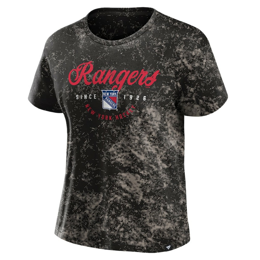 NHL New York Rangers Fanatics Women's Breakaway T-Shirt - Black