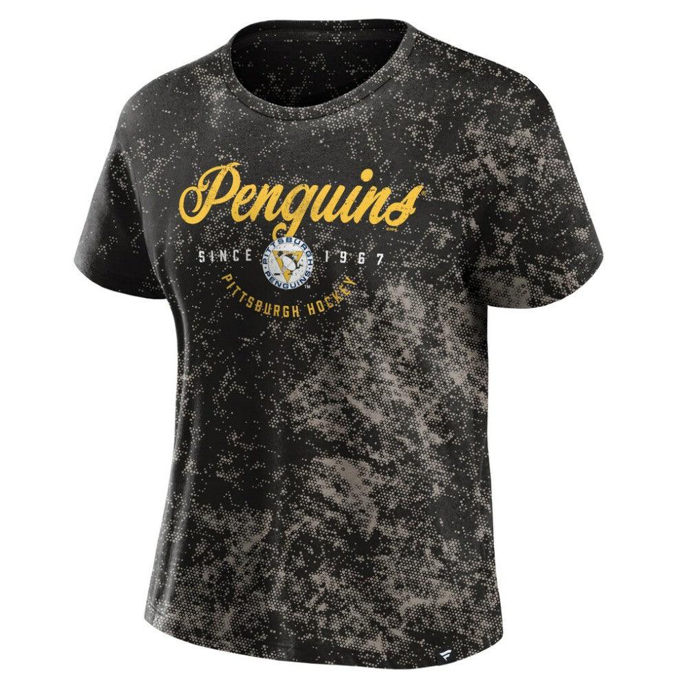 NHL Pittsburgh Penguins Fanatics Women's Breakaway T-Shirt - Black