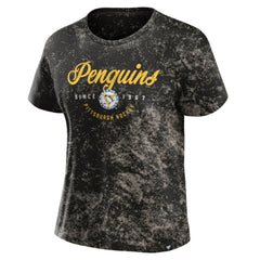 NHL Pittsburgh Penguins Fanatics Women's Breakaway T-Shirt - Black