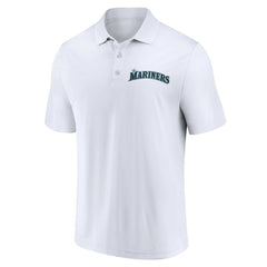 Seattle Mariners Fanatics Two-Pack Logo Lockup Polo Set - Navy/White