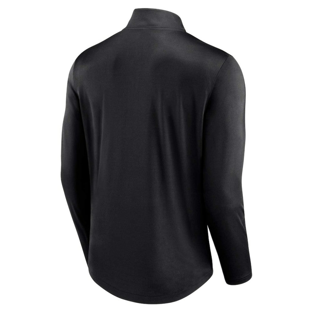 Colorado Rockies Fanatics Quarterback Quarter-Zip Top - Black Tops