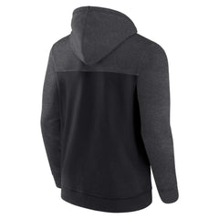Pittsburgh Pirates Fanatics Offensive Line Up Lightweight Full-Zip Hoodie - Black Hoodies