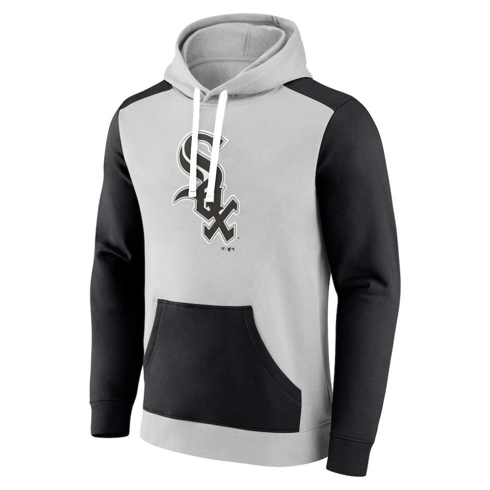 Chicago White Sox Fanatics Arctic Pullover Hoodie - Gray/Black Hoodies