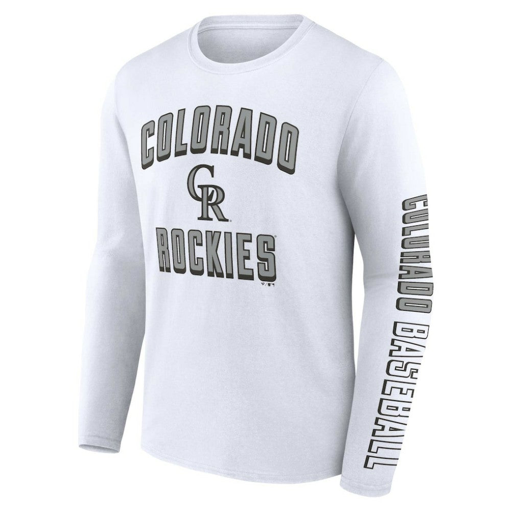 Colorado Rockies Fanatics Two-Pack Combo T-Shirt Set - Black/White T-shirts