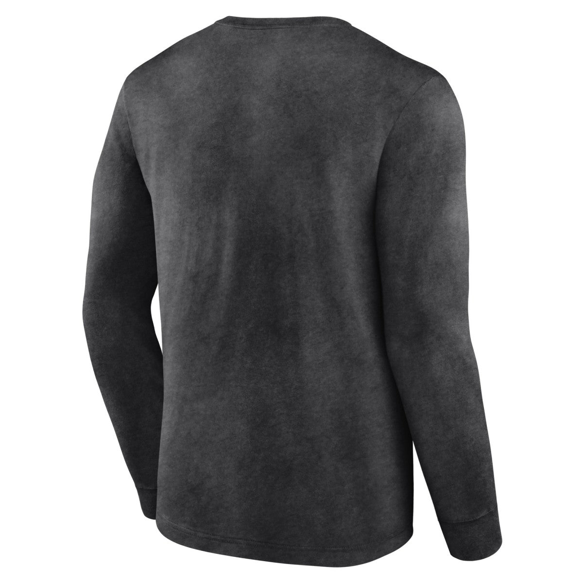Toronto Raptors Front Court Press Snow Wash Long Sleeve T-Shirt Heather Charcoal