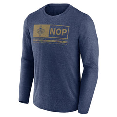 New Orleans Pelicans Three-Point Play T-Shirt Heather Navy