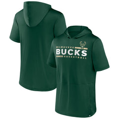 Milwaukee Bucks Possession Hoodie T-Shirt Hunter Green