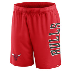 Chicago Bulls Post Up Mesh Shorts Red