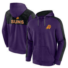 Phoenix Suns Rainbow Shot Full-Zip Hoodie Purple