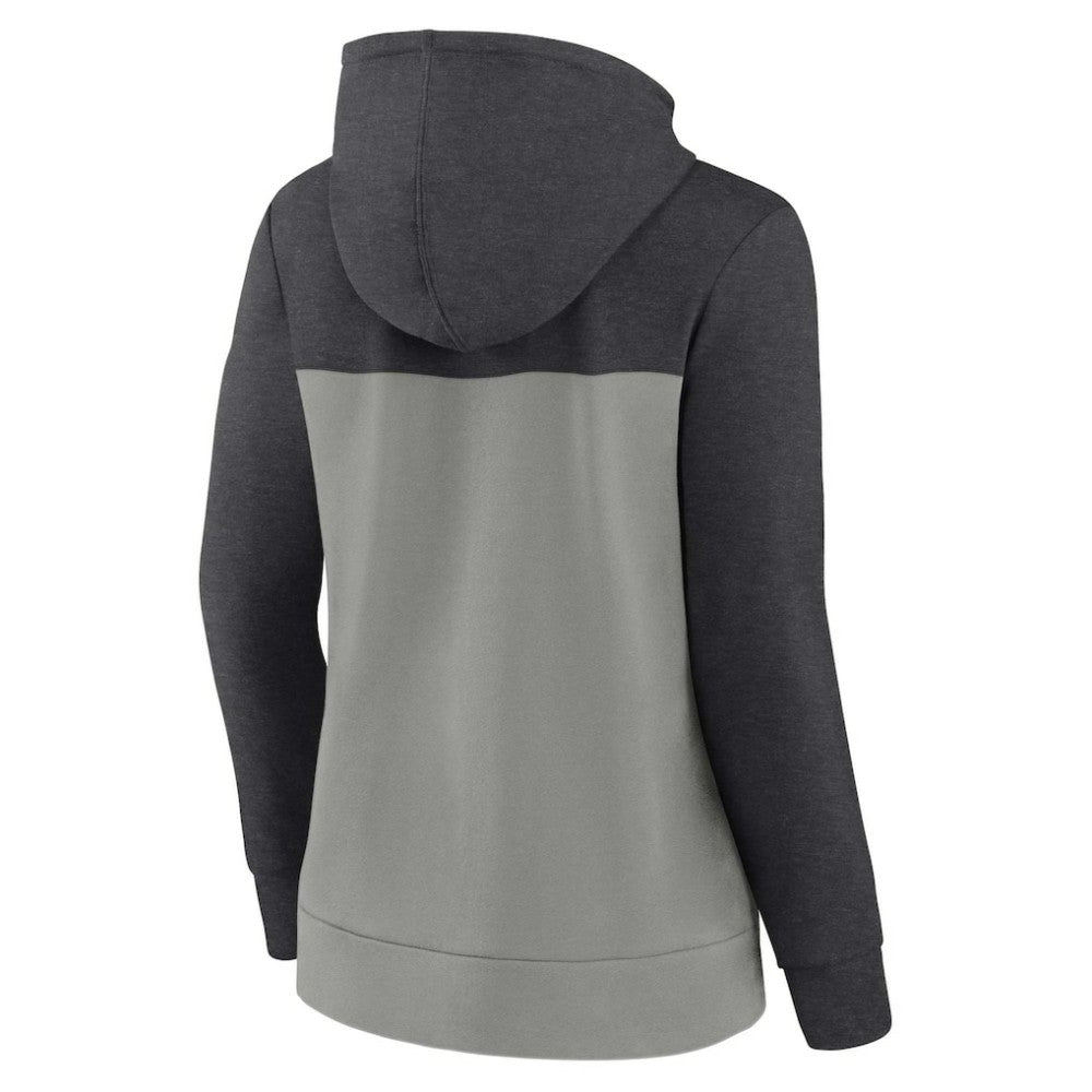 Chicago White Sox Fanatics Women's City Ties Hoodie Full-Zip Sweatshirt - Heather Charcoal/Gray Hoodies