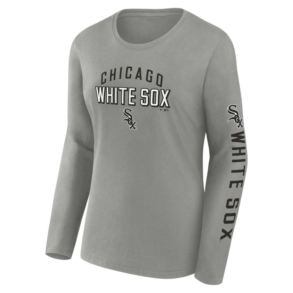 Chicago White Sox Fanatics Women's T-Shirt Combo Pack - Gray/Black T-shirts
