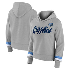 Memphis Grizzlies Women's Halftime Pullover Hoodie Heather Gray