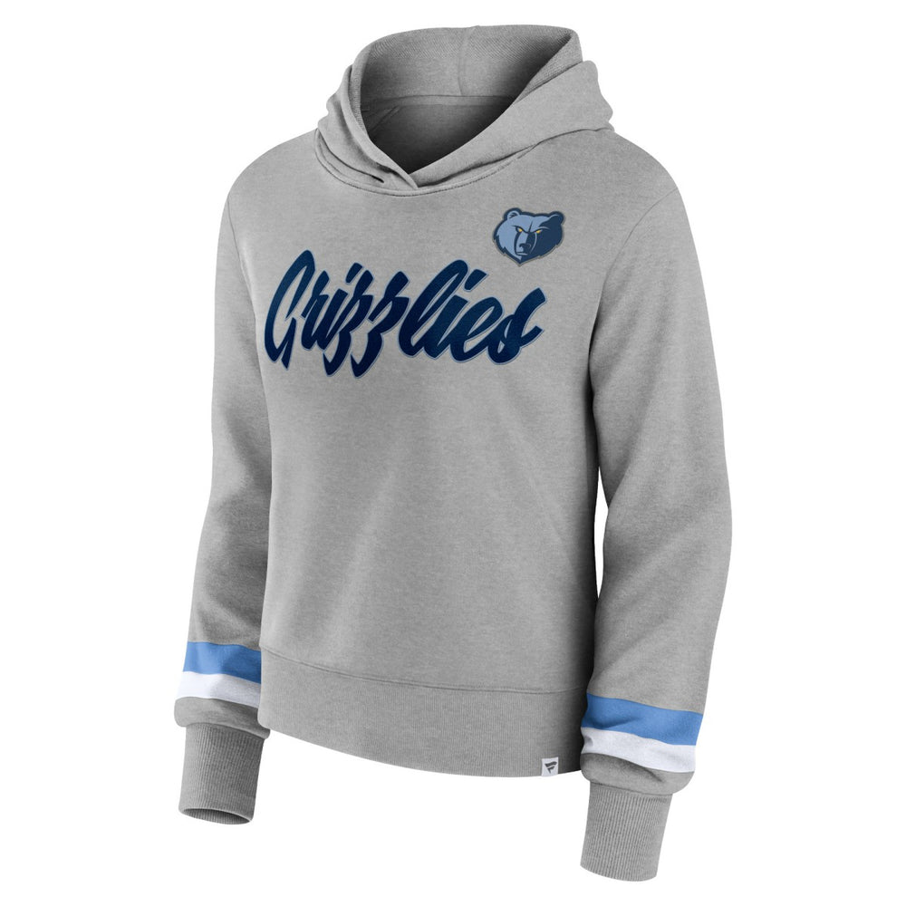 Memphis Grizzlies Women's Halftime Pullover Hoodie Heather Gray