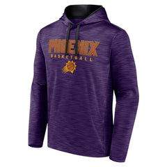 Phoenix Suns Fast Break Pullover Hoodie Heather Purple