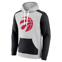 Toronto Raptors Arctic Colorblock Pullover Hoodie Gray/Black